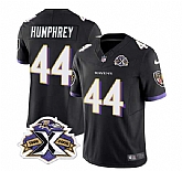 Men & Women & Youth Baltimore Ravens #44 Marlon Humphrey Black 2023 F.U.S.E With Patch Throwback Vapor Limited Stitched Jersey,baseball caps,new era cap wholesale,wholesale hats